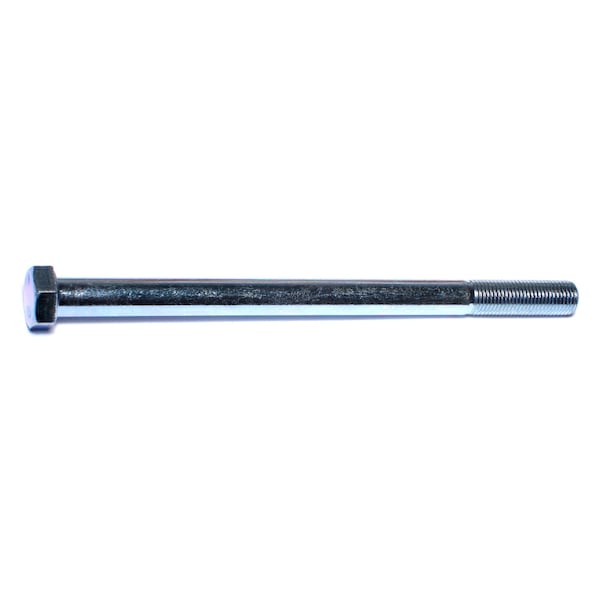 Midwest Fastener Grade 5, 3/8"-24 Hex Head Cap Screw, Zinc Plated Steel, 5-1/2 in L, 50 PK 00515 - main